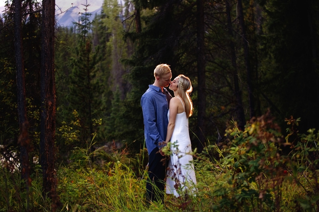 Emerald Lake, Field wedding photography